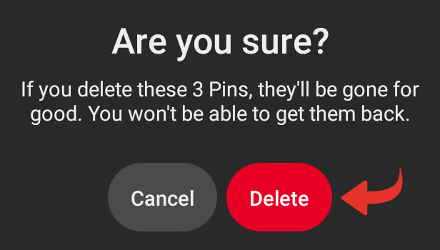 Image titled delete pins in bulk from pinterest step 6